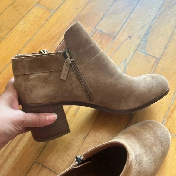 Franco sarto suede camel booties - Picture 4 of 6